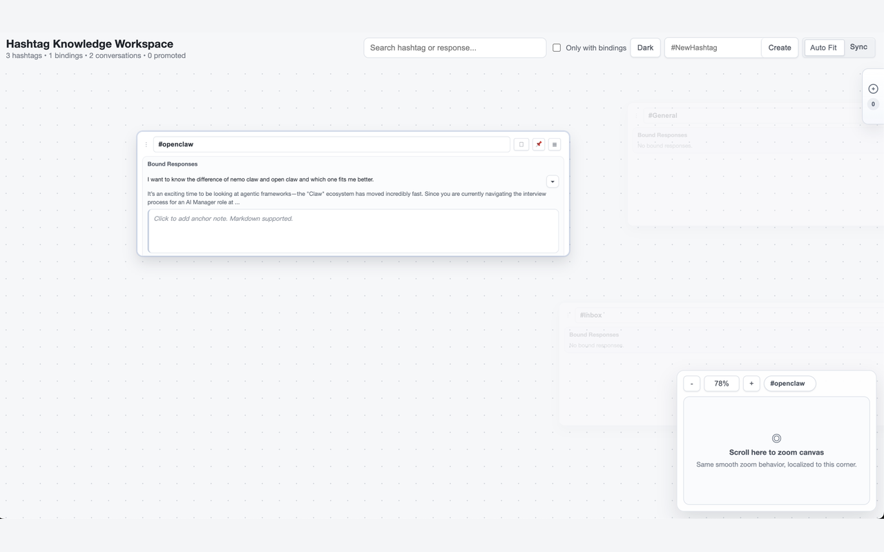 Google Drive sync controls inside the knowledge workspace